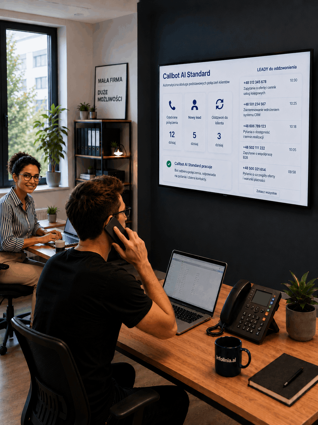 Callbot AI dla SOHO